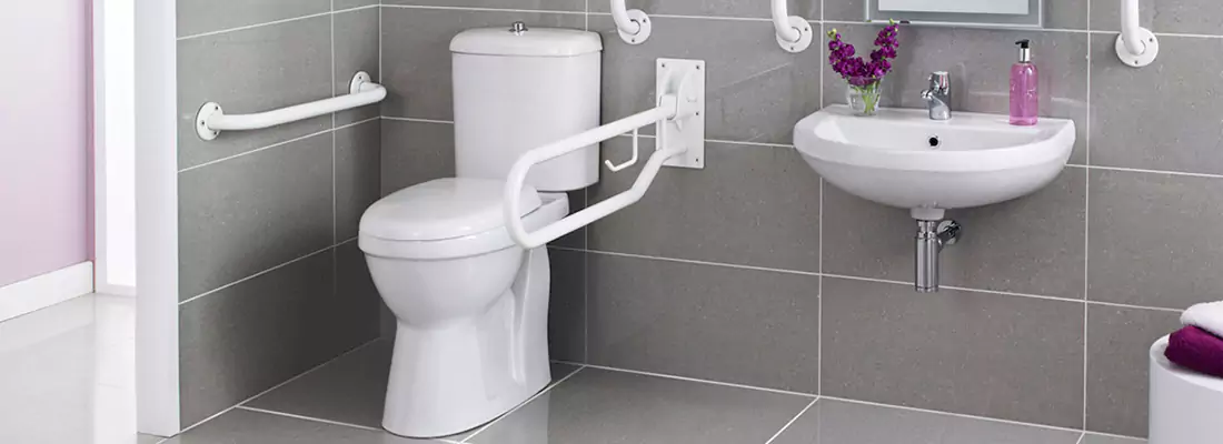 Modern Handicap Bathroom Solutions with Safety Features in Gainesville, FL